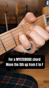 21K views · 106 reactions | Try this mysterious sounding chord movement and let me know what you think! #guitarchords #guitarlesson | Master Guitar Academy | Facebook