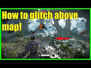 Star Wars Battlefront 2 - How to glitch above Kashyyyk! Flying infantry soldiers!