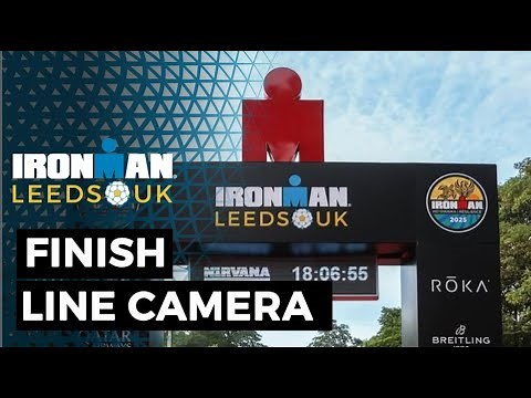 Age Group Finish Line Camera | 2025 IRONMAN Leeds