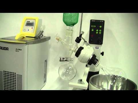 Lauda Alpha RA 8 Chiller Recirculator with Buchi Rotoevaporator