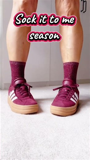 Sliding into sock season #ootd #socks #style #over50