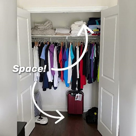 Closet Storage and Organization Hacks. Add more space and functionality to your standard closet.