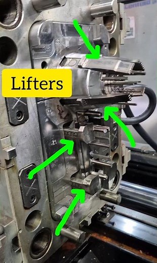 How the three plate mold move following Video : mold opening and part and runner separation