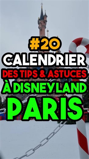 Comment être VIP à @Disneyland Paris ✨ #20 CALENDRIER DES TIPS ET ASTUCES À DISNEYLAND PARIS #disneylandtips #disneylandparis #disneylandparistips #disneyparks #vip #fypシ #pourtoi #fyp