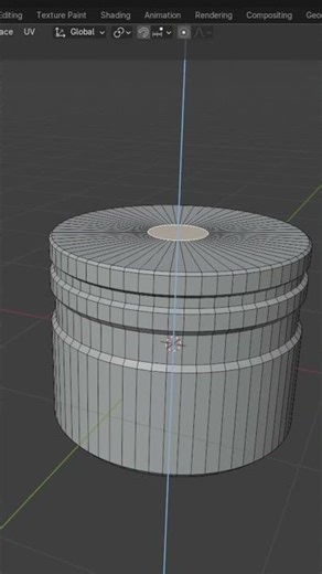 How to Make Table lamp in Blender #3d #blender3d #blender #3danimation #trendingshorts #viralshorts