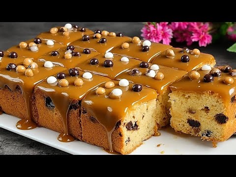 Easy Coffee Cake in 5 Minutes! So Simple, You'll Bake It Every Day!