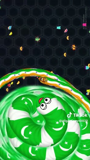 Indian Lion Snake Vs Pakistani Biggest Snake in Wormzilla.io | #india #Pakistan #snakegame #wormateio #indiavspakistan #indvspak