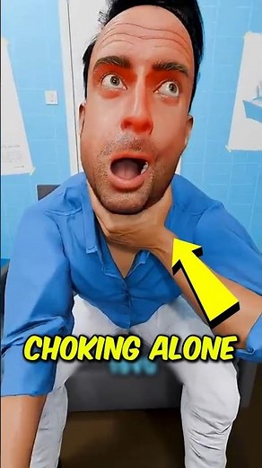 If You Start Choking Alone, Do THIS Immediately #Choking #FirstAid #SurvivalTips