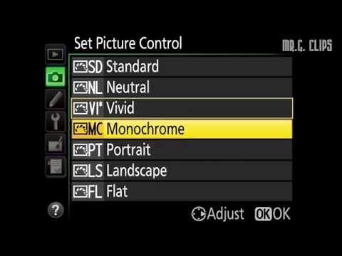 Nikon D810 Menu System Quick Demo