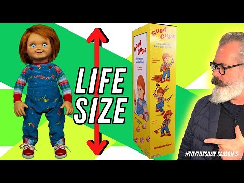Life Size Chucky Doll Unboxing Of The Trick Or Treat Studios Good Guys Child's Play Figure