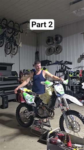 husqvarna fc450 top end rebuild #dirtbike #motovlog #race #racing #moto #motocross #supercross