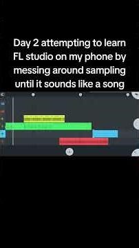 day 2 learning FL studio and how to make music on my own