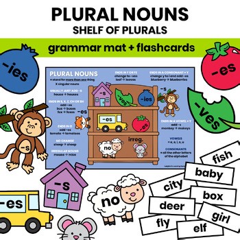 Plural Nouns LOW PREP Sorting Activity