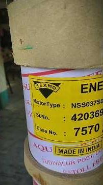 Texmo 5 hp submersible pump made in India 💯💯