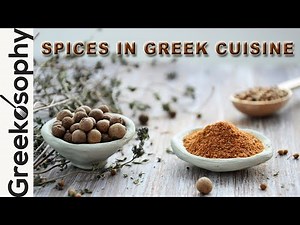 The 10 most popular spices in Greek cuisine - MUST HAVE spices for Greek food
