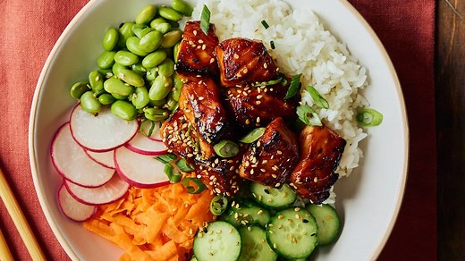 Bouchées de saumon à l’asiatique