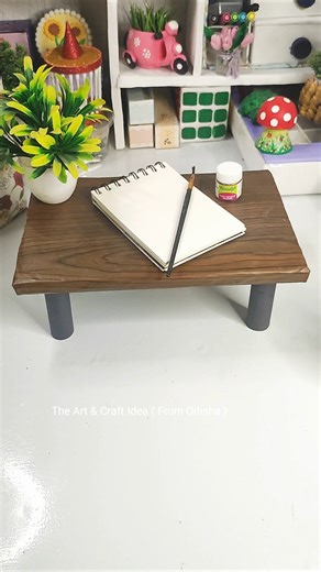 Decoration ideas for study table #theartcraftidea #shortsviral #shortvideo #diy #handmade #craft