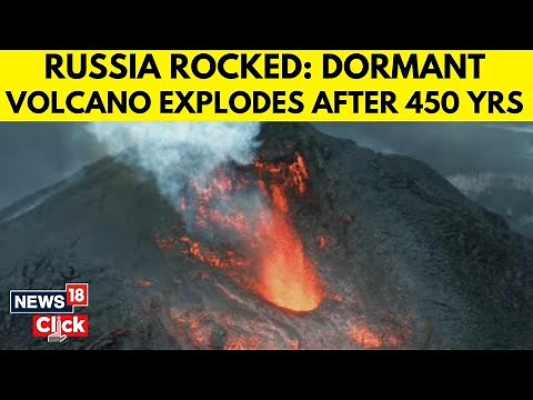Watch: Russian Volcano Erupts For The First Time In 600 Years | Krasheninnikov Volcano | N18G