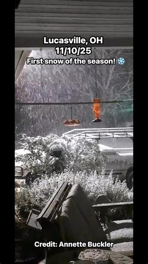 Let us see your snow photos and videos of this first snow of the season! ❄️❄️❄️ | Dillon Gaudet Weather