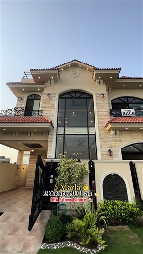 Luxurious 5 Marla Corner Spanish Design House For Sale