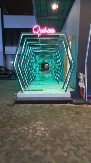 Pixel led tunnel installation #led #pixelled #pixelled #pixelledtunnel #ledtunnel #gallery #led #decoration #leddecoration | Koshi electronics