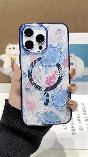 Stylish Blue Sea Turtle Phone Case Inspiration