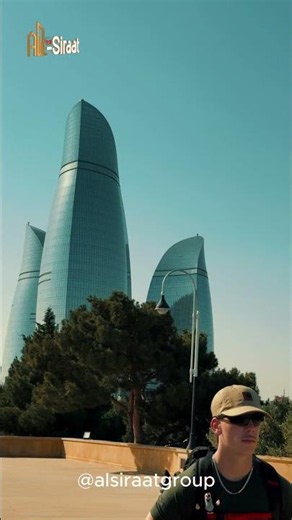 Baku, Azerbaijan | Caspian Sea, Flame Towers & Stunning City Views #azerbaijan
