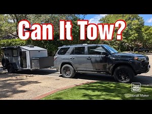 2024 4Runner: Can It Tow? | Real-Time Towing Impressions | Part I