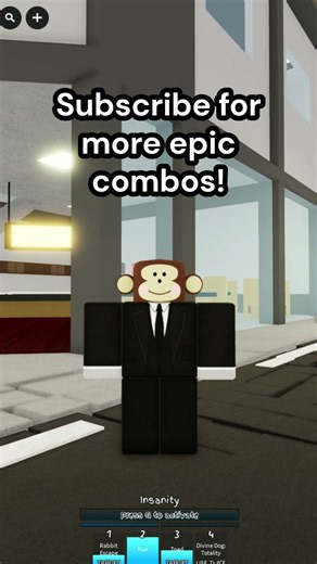 Ten Shadows One Shot Combo #roblox #jjs #jujutsushenanigans