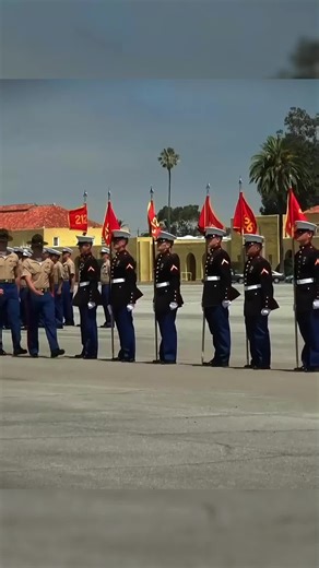 Marine Corps Graduation Ceremony: Guidon Return Tradition