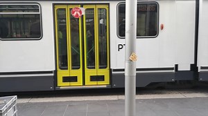 Melbourne Tram Side View | Free Stock Video Footage