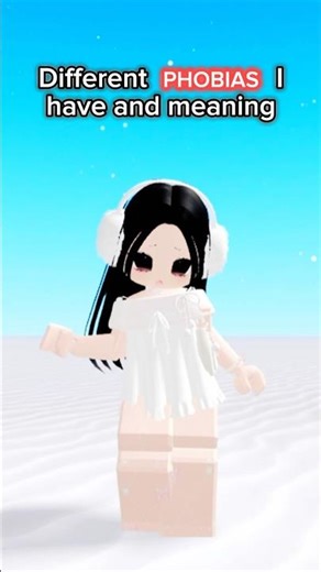 Phobias I have :( | #roblox #robloxedit #fyp #viral #shorts