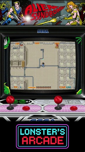 This 1980s Sega Game Was Actually Terrifying 😱 #aliensyndrome #sega #retro