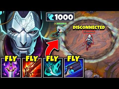 Jhin but I move so fast I made the Diana disconnect... (1000+ MOVESPEED BUILD)