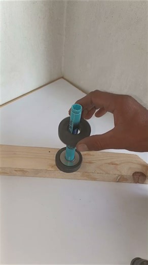 DIY Shock Absorber Using Magnets | Magnetic Suspension Experiment#experiment #craft #diy #art