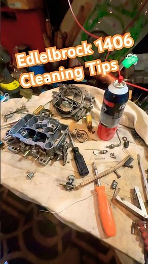 Edelbrock 1406 3 Important Carburetor Cleaning Tips #edelbrock #carburetor #cleaning
