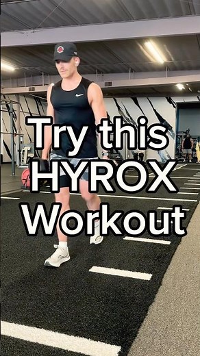 Try this Hyrox Workout to Build Fitness!