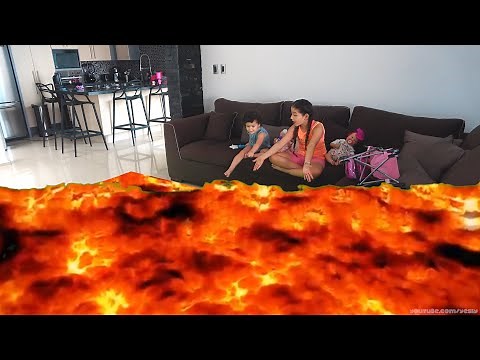BEBÉS REBORN Y EL PISO ES LAVA // YESLY Y SARAYU