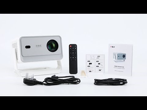 📦#Unboxing | XGODY Gimbal A6 Pro Projector Unboxing & Feature Demo