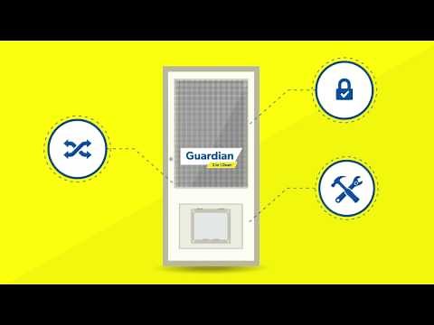 Guardian 2 in 1 | External & Screen Door in One | Doors Plus