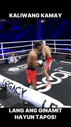 Another Pinoy boxing prospect, Miel Fajardo. Deadly left hand, explosive power. A real problem in the ring. | Clip Journey