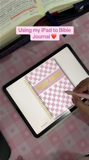 Using my iPad to Bible Journal | Digital Journaling Bible for ipad or tablet | Digital Bible Study