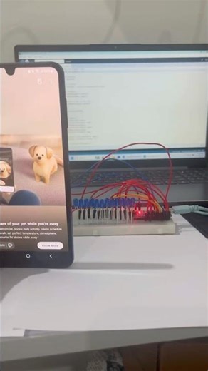 Ultrasonic sensors use with LED
