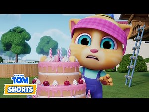 Where's the Birthday Cake? 🎂 Talking Tom Shorts (S3 Episode 30)