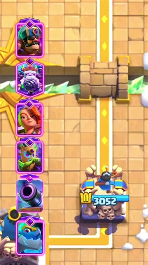 Evolution Characters Battle Against Hog Rider