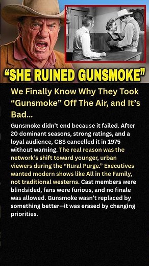 We Finally Know Why They Took “Gunsmoke” Off The Air, and It’s Bad