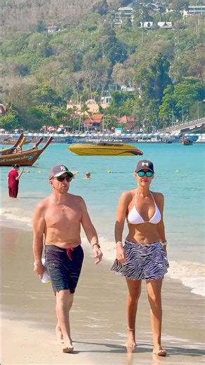 🇹🇭Sea And Sand Phuket Beach Best Summer Holiday Nice Day 46⛵️ #phuketbeach