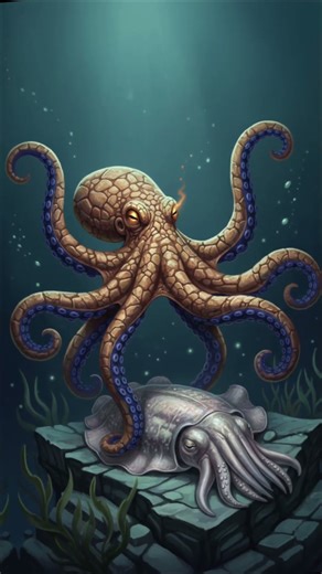 Cuttlefish vs Octopus — Who Would Win?