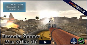 Bazooka Gunner War Strike 3D | Play the Game for Free on PacoGames