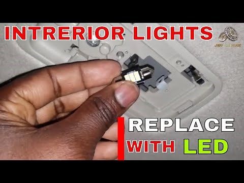 Removing and Replacing Interior Lights With LED Bulb Nissan Rogue